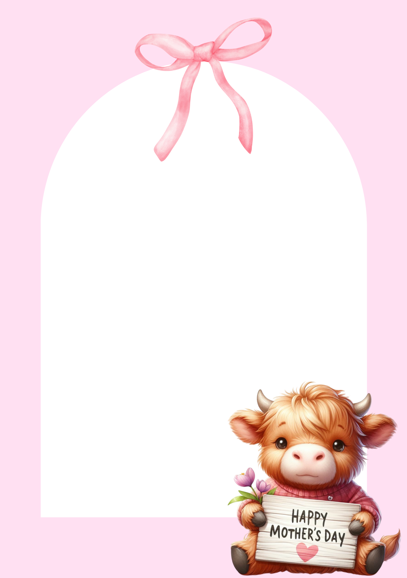 Highland Cow Notepad