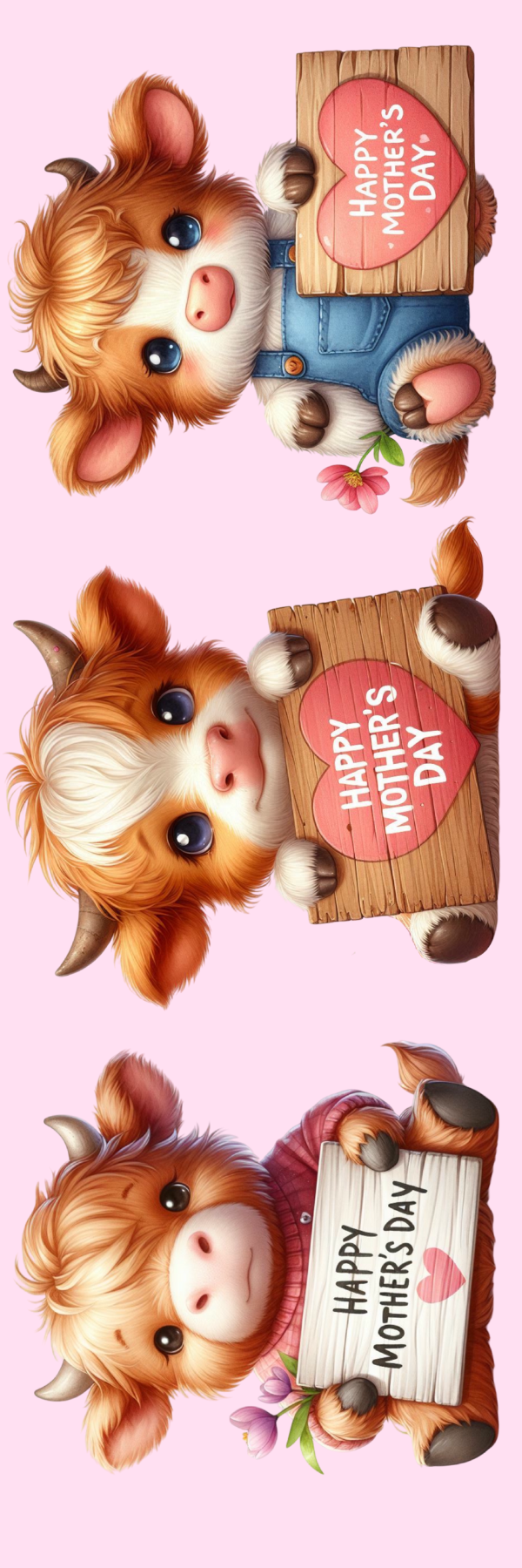 Highland Cow Bookmark