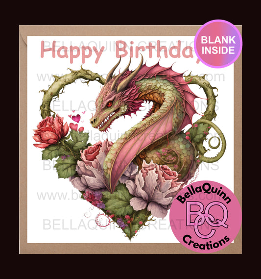 Dragon Birthday Card
