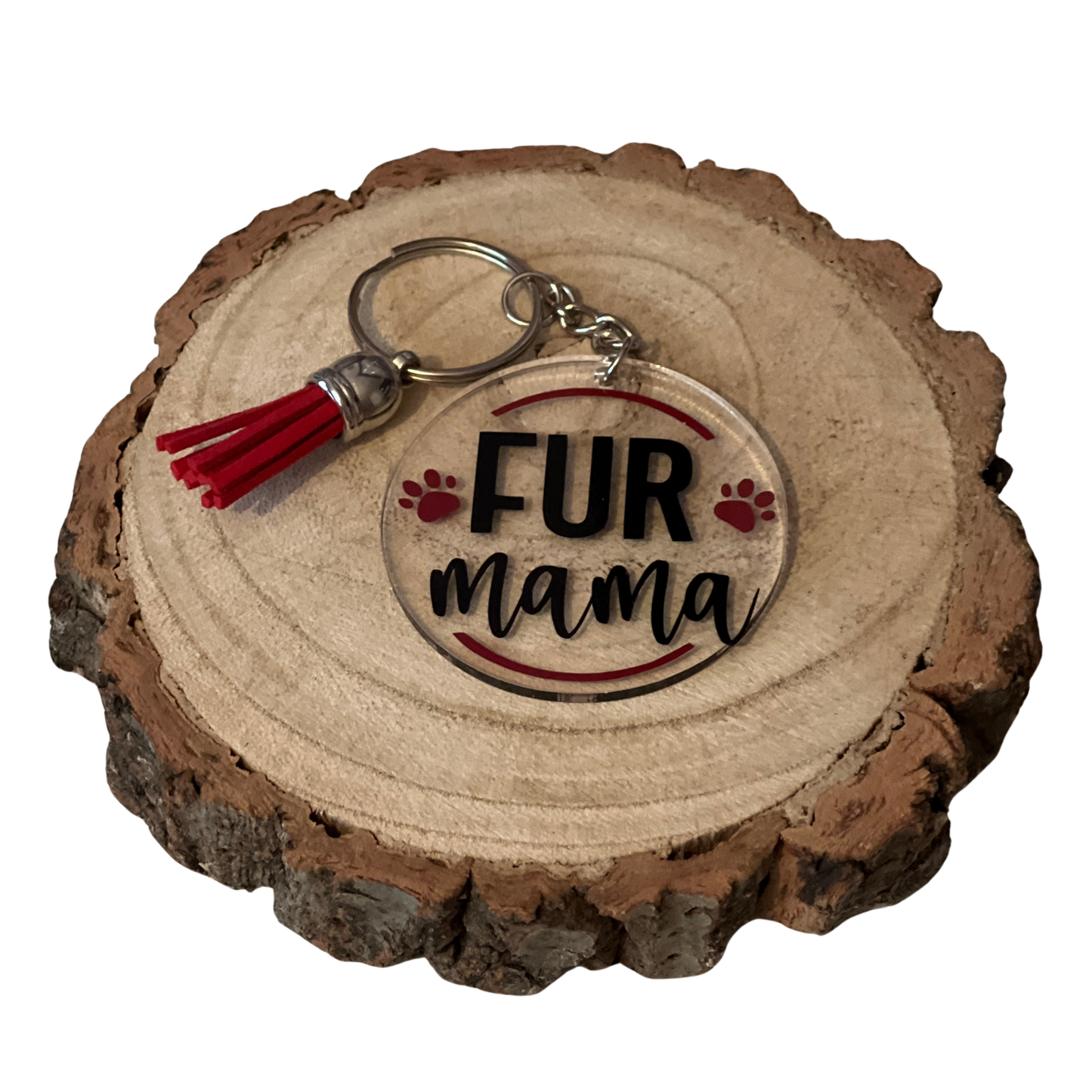 Acrylic Keychain - Fur Mama