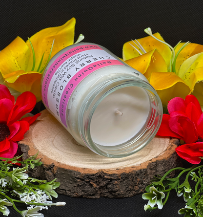 Cherry Blossom Soy Wax Scented Candle