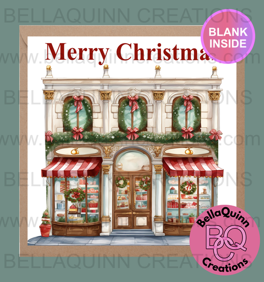 Christmas Shop Card