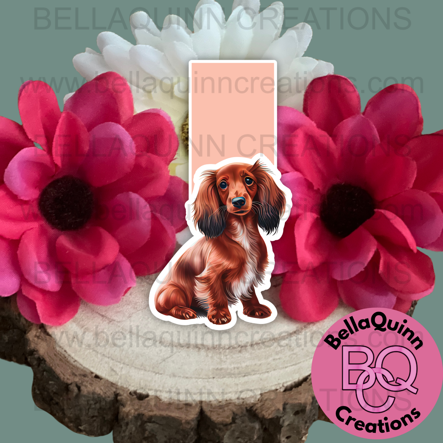 Dachshund Magnetic Bookmark