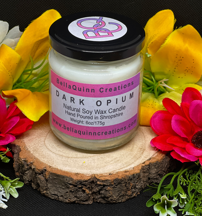 Dark Opium Soy Wax Scented Candle