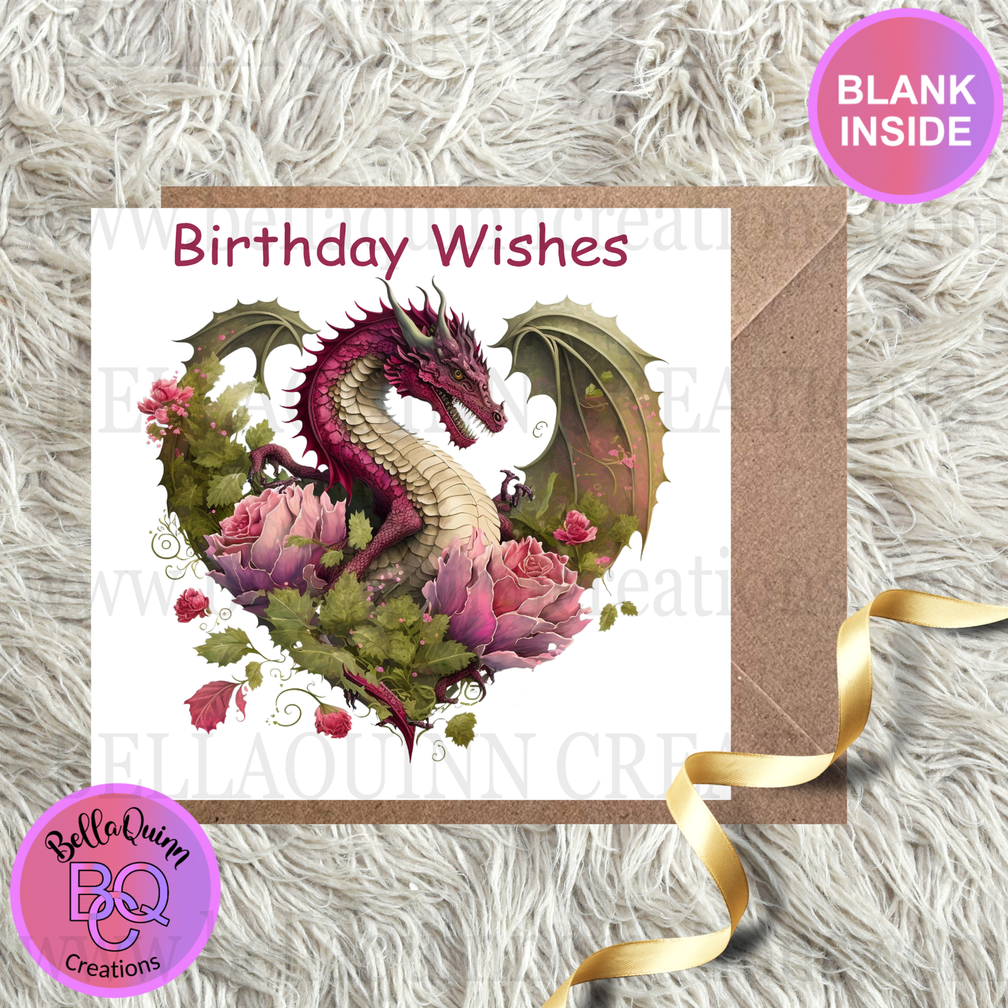 Dragon Collection - Greeting Card - Birthday Wishes