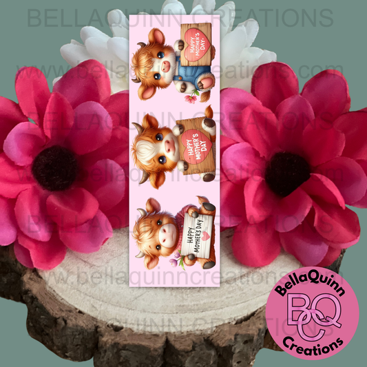 Highland Cow Bookmark