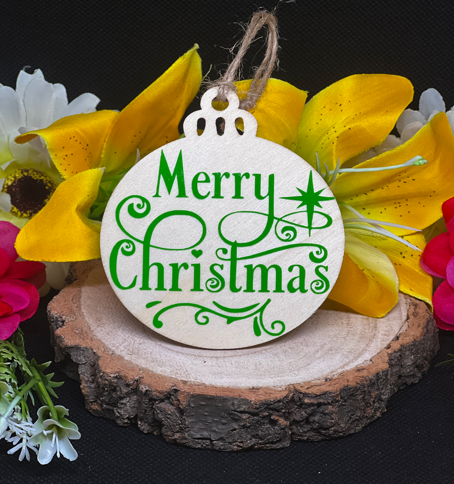 Star Wooden Christmas Decoration