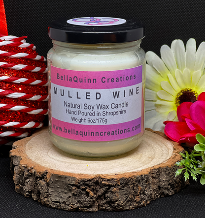 Mulled Wine Soy Wax Scented Candle