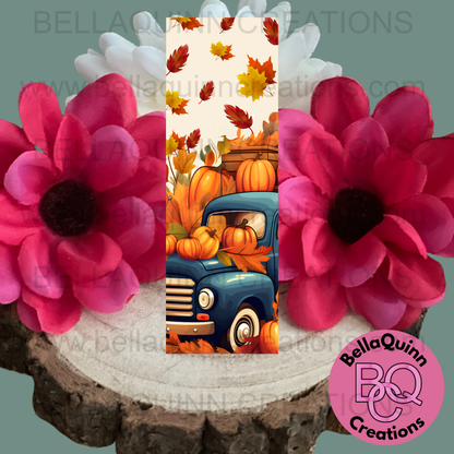 Pumpkin Truck Bookmark