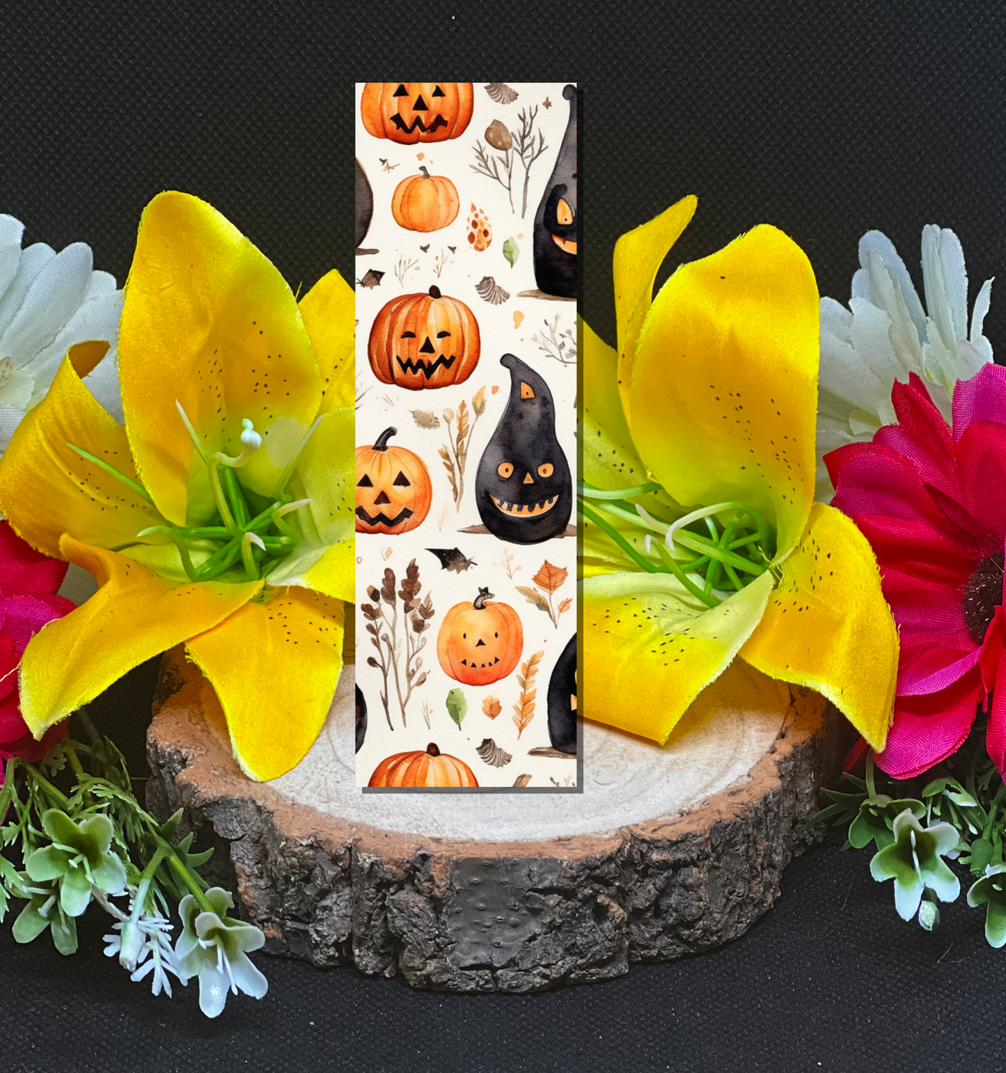 Pumpkin Truck Bookmark