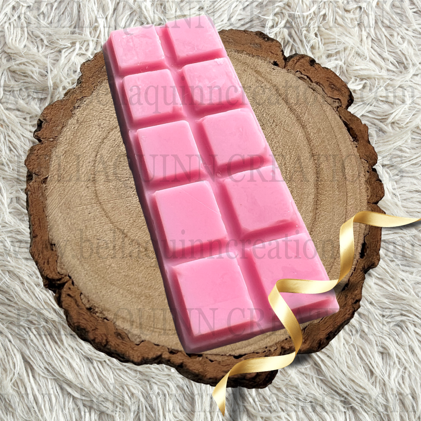 Rhubarb + Strawberry Wax Melt Snap Bar