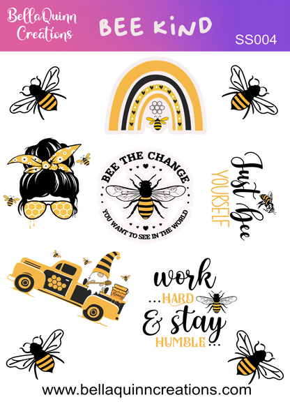 Bee Kind Sticker Sheet