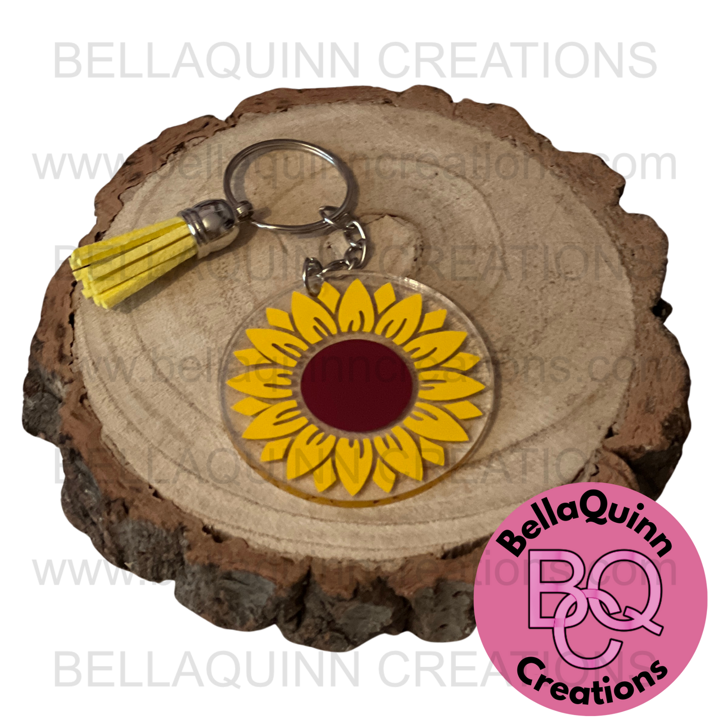 Acrylic Keychain - Sunflower