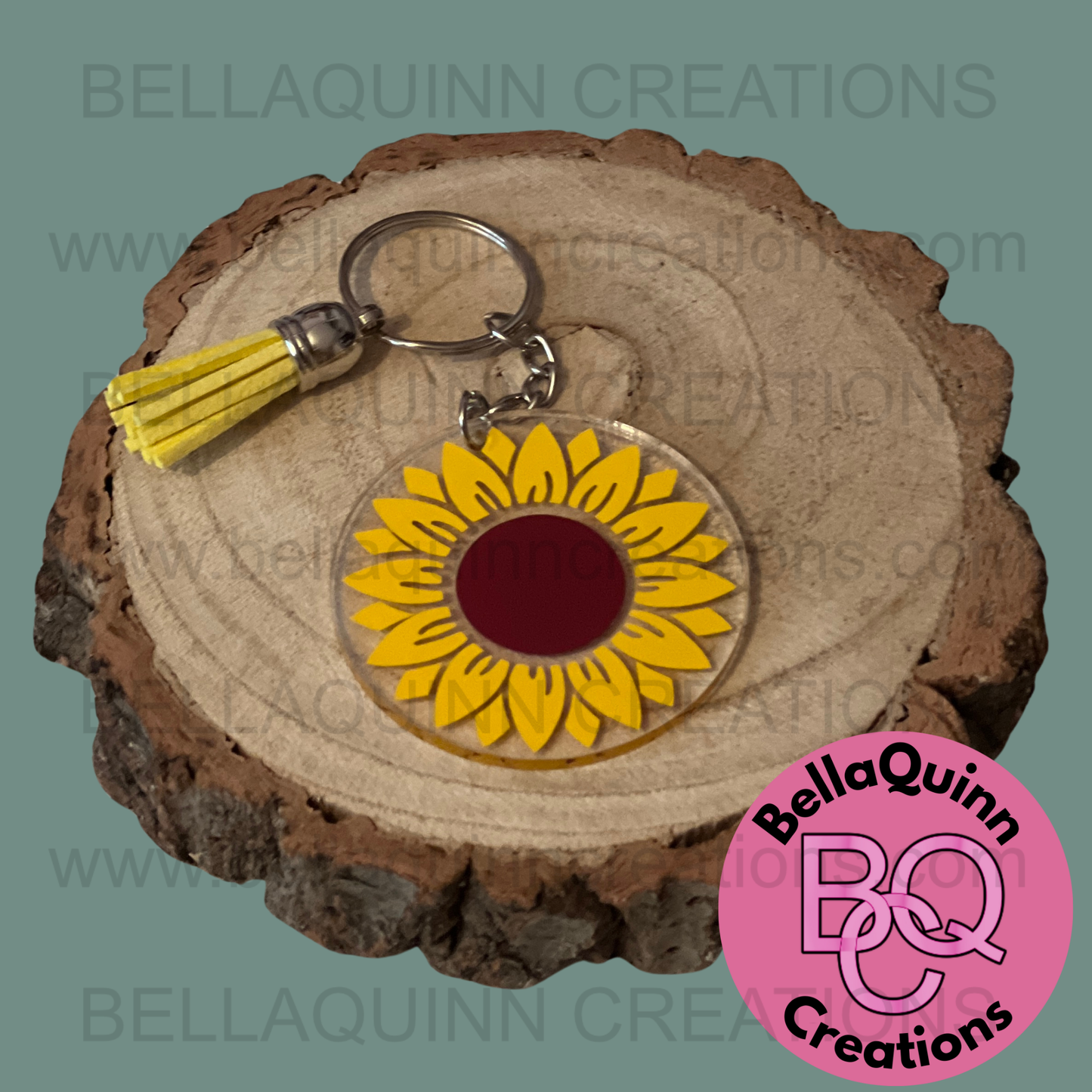 Acrylic Keychain - Sunflower