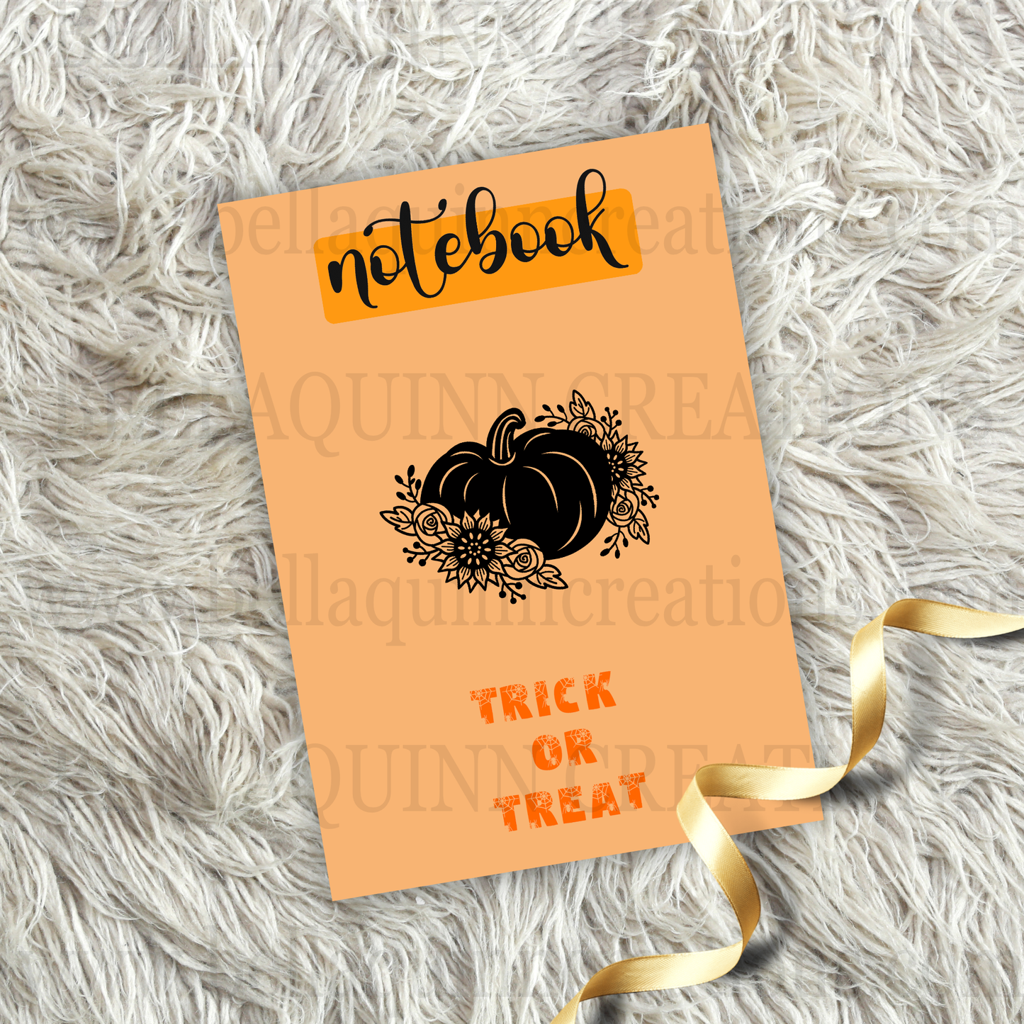 Trick or Treat Notebook